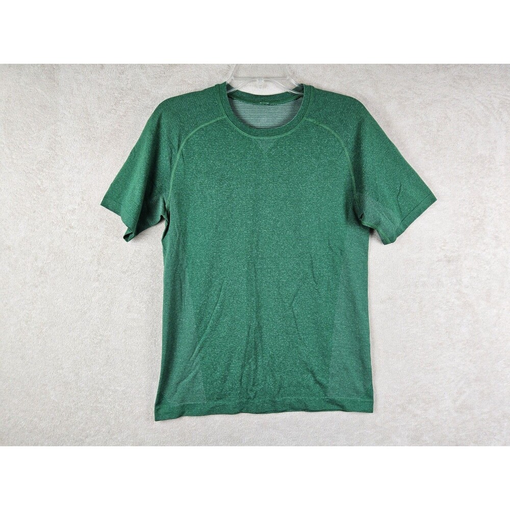 Lululemon Men's Short Sleeve Athletic T Shirt Green Size S